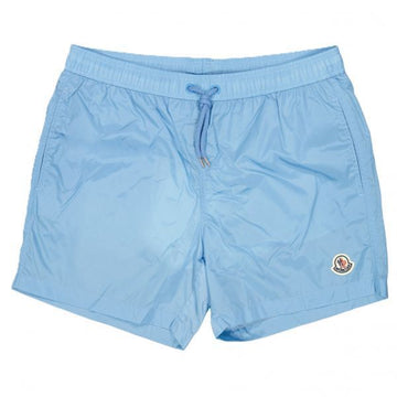 MONCLER Schwimmshorts mit Logo-Patch 157263811