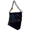 CHANEL Kleine Ketten-Schultertasche Navy AS3260 157264324 [P]