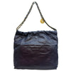 CHANEL Kleine Ketten-Schultertasche Navy AS3260 157264324 [P]
