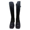 Miu Miu Chunky Platform Lace-Up Long Boots 38 Black 157265173 [P]