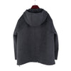 Gucci Embroidered Logo Wool Silk Hooded Zip Jacket Size 36 37353Y-1 157266889 [P]