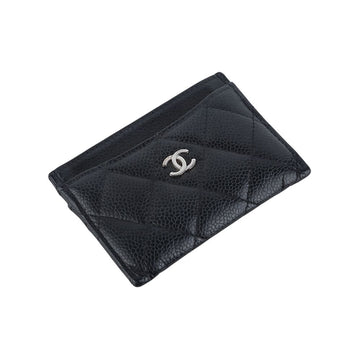 CHANEL AP0213 Klassischer Caviar Silber Kartenetui 34167Y 157267729