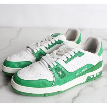 LOUIS VUITTON Trainer Sneaker Grün 9(280) 157268365