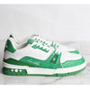 Louis Vuitton Trainer Sneakers Green 9(280) 157268365 [P]