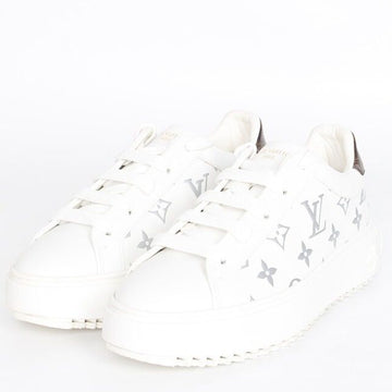 Louis Vuitton Timeout Sneakers White/Silver 36.5(235) 157268385