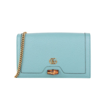 Gucci Diana Bamboo Chain Mini Gold Chain Crossbody Bag 37352Y 157268424