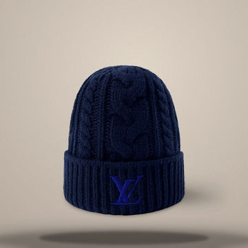 LOUIS VUITTON Mini Kabelmütze Navy M5256A 157269658