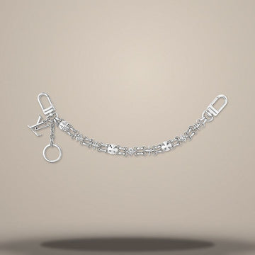 LOUIS VUITTON My Flower Bag Chain aus einem metallischen Palladium in der Farbe M02426 157269664