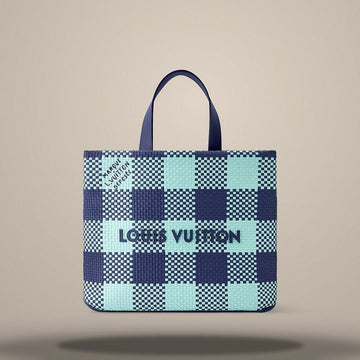 LOUIS VUITTON Mini Shopper Tote Baby Blau / Marineblau N40879 157272425