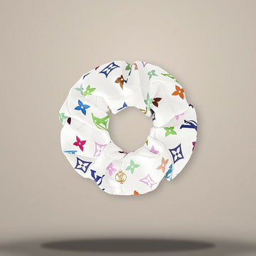 LOUIS VUITTON モノグラム マルチカラー シュシュ ホワイト M96071 157272902