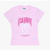 Ganni Teddy Logo Baby Fit Women's T-Shirt 157224497 [P]