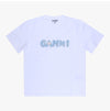 Ganni Crochet Logo Embroidered Women's T-Shirt 157224821 [P]