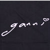 GANNI スクрипトロゴ女性用半袖Tシャツ 157224899 [P]