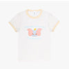 RE DONE 60S Slim Ringer T-Shirt für Frauen 157225103 [P]