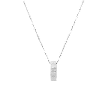 Maison Margiela New Numerical Engraving Numbering Logo Ring Silver Necklace 951 145428530 [P]