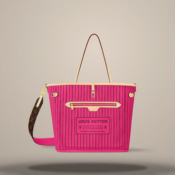 LOUIS VUITTON Neverfull Bandoulière Inside Out MM Monogram Beschichtet Canvas 157284064