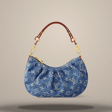Louis Vuitton Pochette Valley Denim Blue M13571 157284159