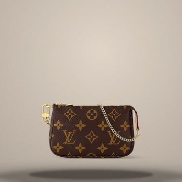 LOUIS VUITTON Mini Pochette Accessoires Monogramme Beschichtete Baumwolle M58009 157284169