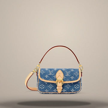 Louis Vuitton Nano Diane Blue Denim M27700 157284172