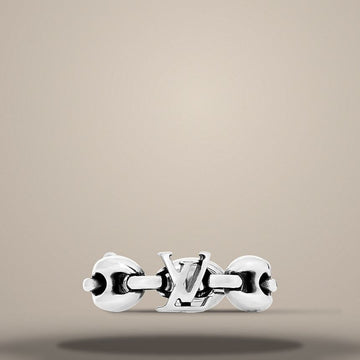 LOUIS VUITTON Sailor Ring aus Sterlingsilber M1770 157285212