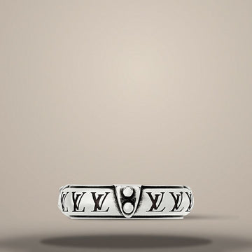 Louis Vuitton Lozine Ring Sterling Silver M1772 157285220