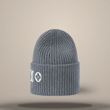 LOUIS VUITTON Iconic Pure Wool Knit Beanie 157285276