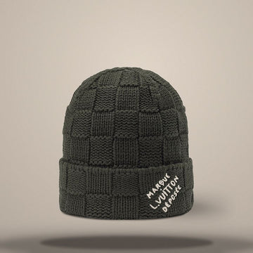 LOUIS VUITTON Damier Snug Beanie M97590 157285275