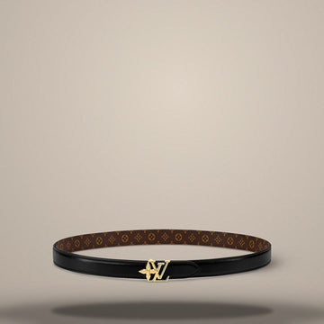 Louis Vuitton Bloom 20Mm Reversible Belt Black / Monogram M4866 157285292