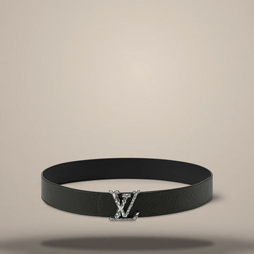 Louis Vuitton Dimension Drift 40mm Reversible Belt Black / Khaki 157285299