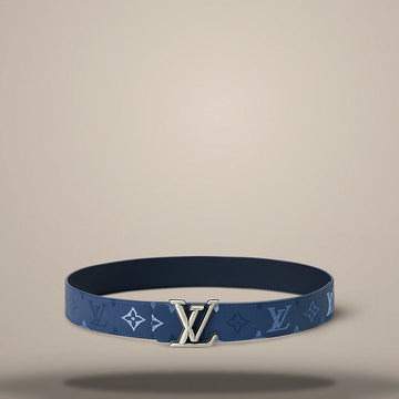 Louis Vuitton Dimension Monogram Surplus 40mm Reversible Belt Blue M4558 157285312