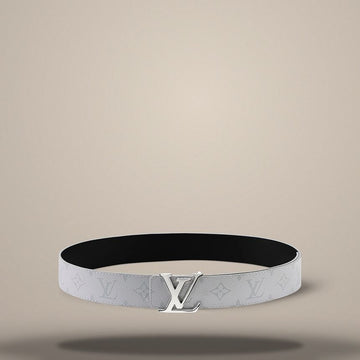 Louis Vuitton Monogram 40mm Reversible Belt White / Black M4755 157285315