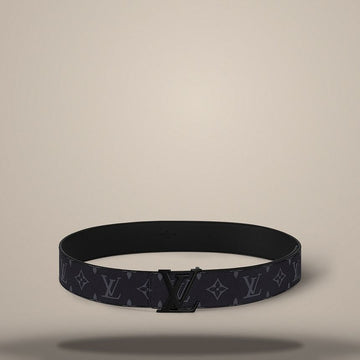 Louis Vuitton 40mm Matte Black Belt 157285332
