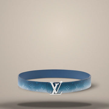Louis Vuitton Monogram Pigment 40mm Reversible Belt Blue M4723 157285336