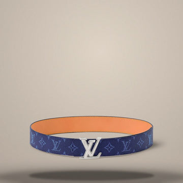 Louis Vuitton Reversible 40mm Belt Blue / Camel M4465 157285367