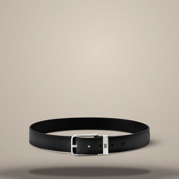 Louis Vuitton Patinated 35mm Belt Black M4507 157285370
