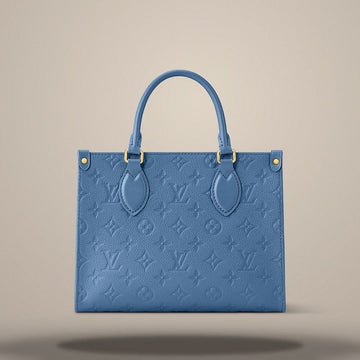 LOUIS VUITTON OnTheGo PM in blauen Denim M28181 157285504