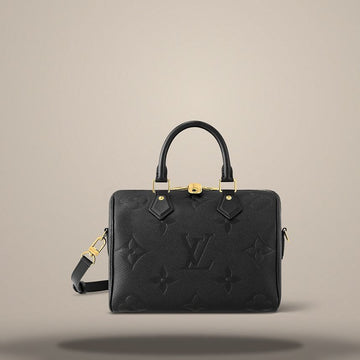 LOUIS VUITTON Speedy Bandouliere 25 Schwarz M58951 157285550