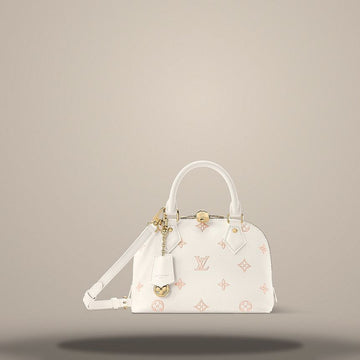 Louis Vuitton Alma BB Milky White / Peach M27574 157285561