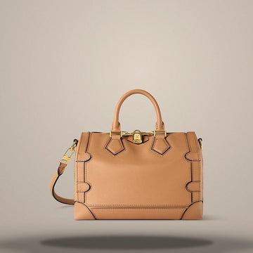 LOUIS VUITTON Speedy 25 Silhouette Handtasche in Arizona Beige 157285584