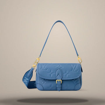 Louis Vuitton Stylish Blue Denim Handbag M27362 157285614