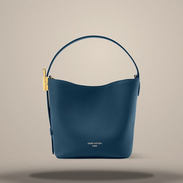 LOUIS VUITTON All In BB Bucket Bag Prussian Blue M27370 157285615