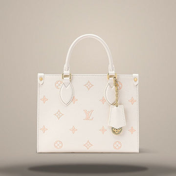 Louis Vuitton OnTheGo PM in Milky White / Peach M28313 157285626