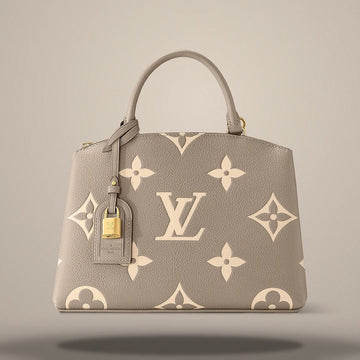 Louis Vuitton Petit Palais Handbag / Tourterelle / Cream M58914 157285639