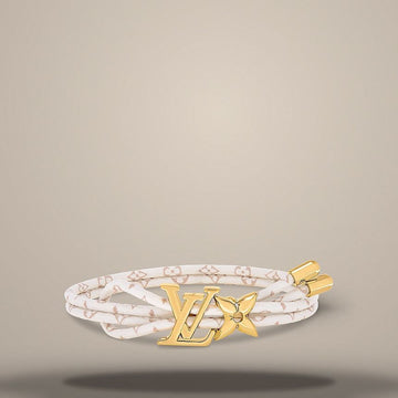 LOUIS VUITTON Blumenarmband Monogram Dünenbeschichtung Canvas M8529Z 157285674