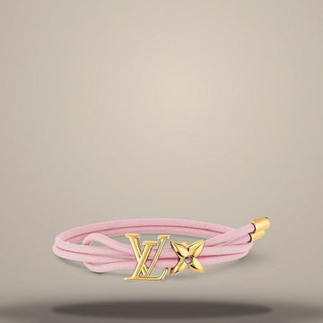 LOUIS VUITTON Blumenarmband mit Lederband 157285683