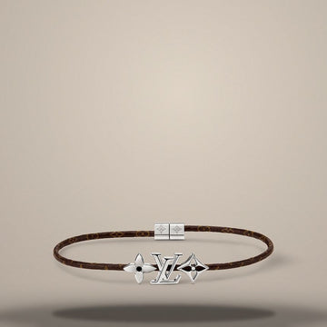 Louis Vuitton Iconic Bracelet Monogram Leather Strap M4883Z 157285689