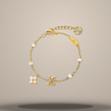 Louis Vuitton Floralgram XS Bracelet Gold Color Metal M03915 157285690