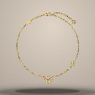 Louis Vuitton Charm Necklace in Gold Metal M03916 157285703