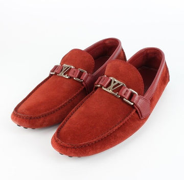 LOUIS VUITTON モカシンスウェードレッド 7(260) 157290353