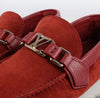 LOUIS VUITTON モカシンスウェードレッド 7(260) 157290353 [P]
